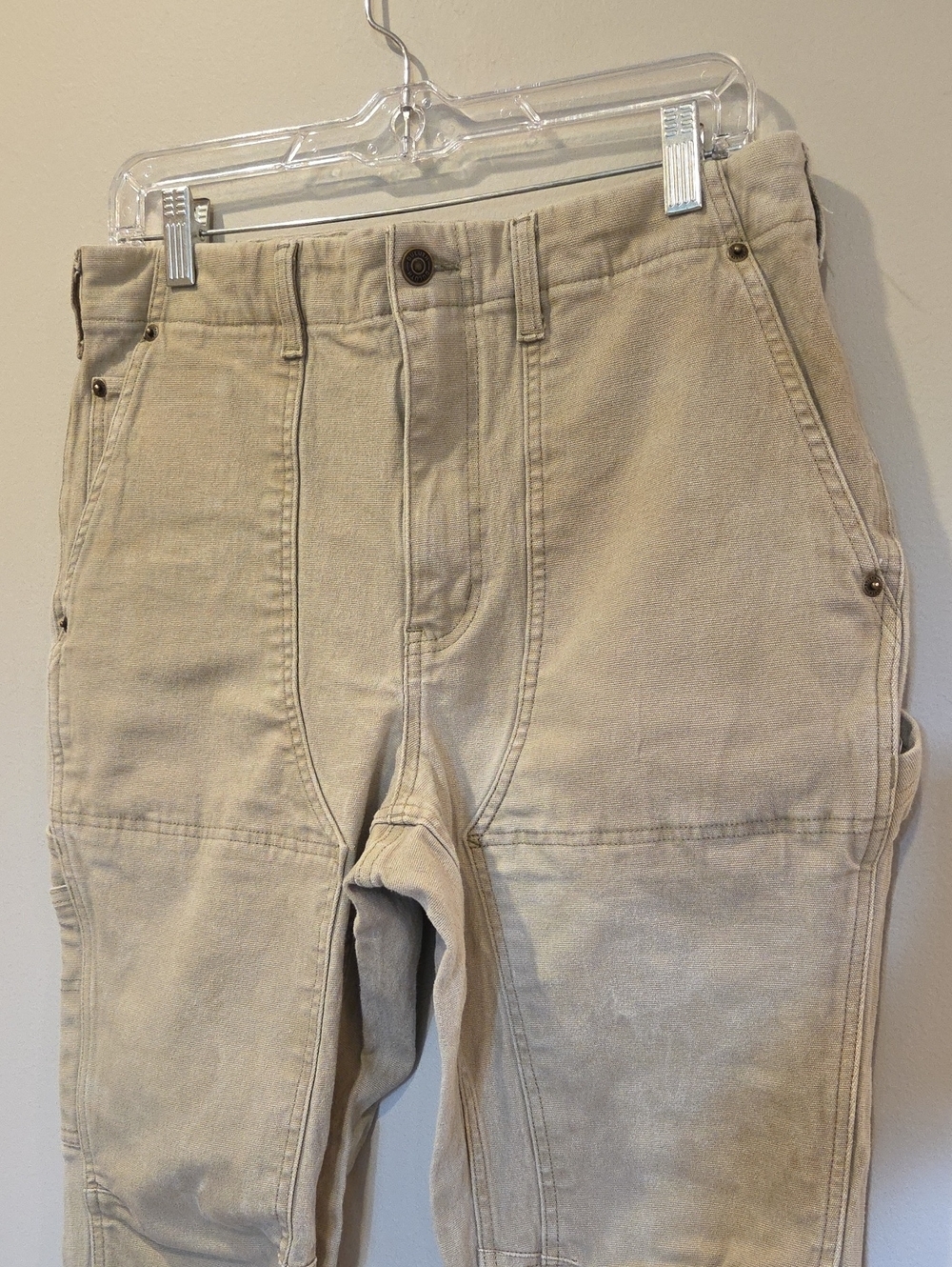 DULUTH TRADING Women's VintageFlex Fire Hose Hi-Rise Slim Leg Pants - Picture 3 of 8